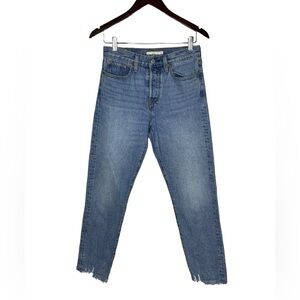 Levi’s Wedgie Frayed Hem Jeans Womens Size 27